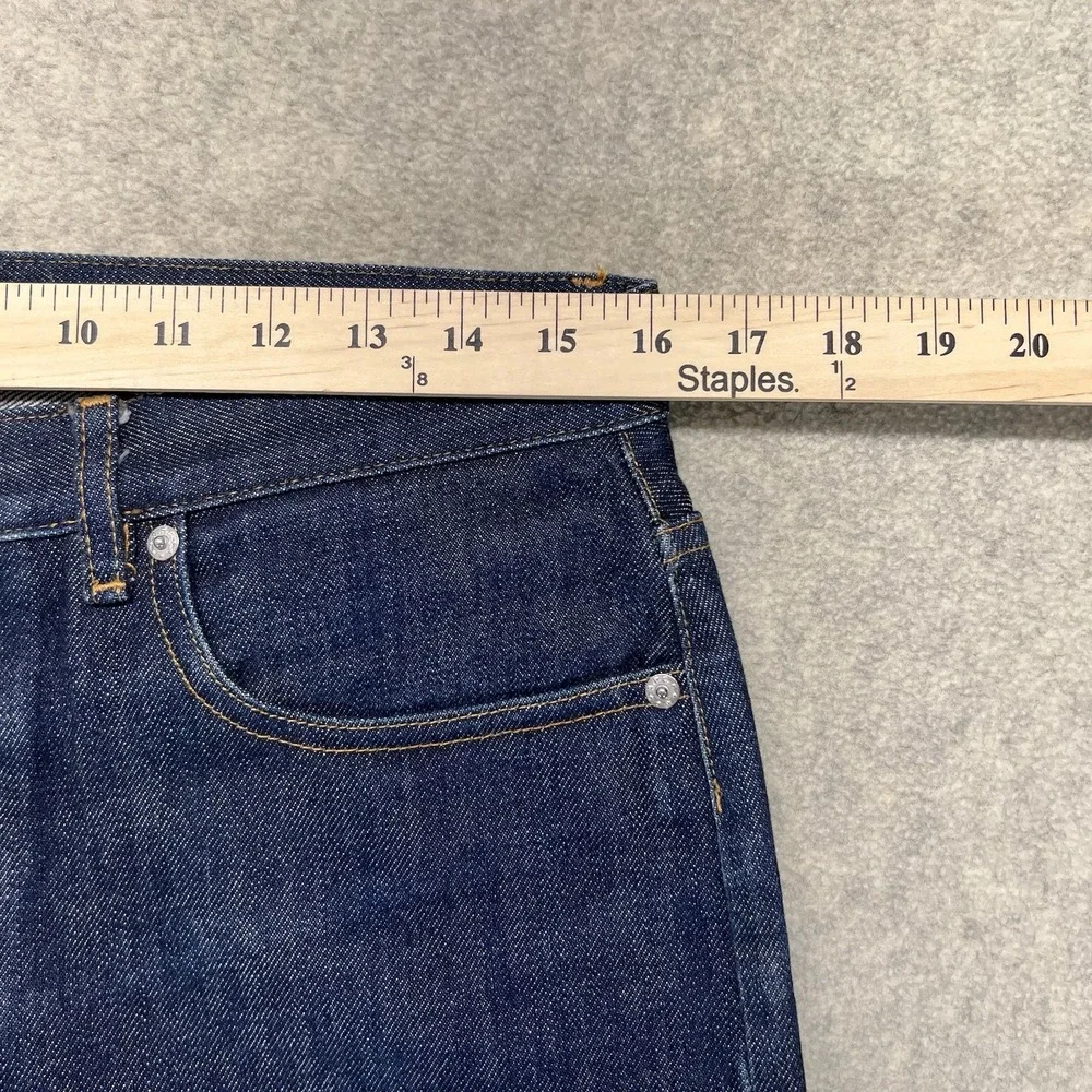 A.P.C. New Standard Selvedge Raw Denim Jeans Men's 30 Indigo Made in Macau
